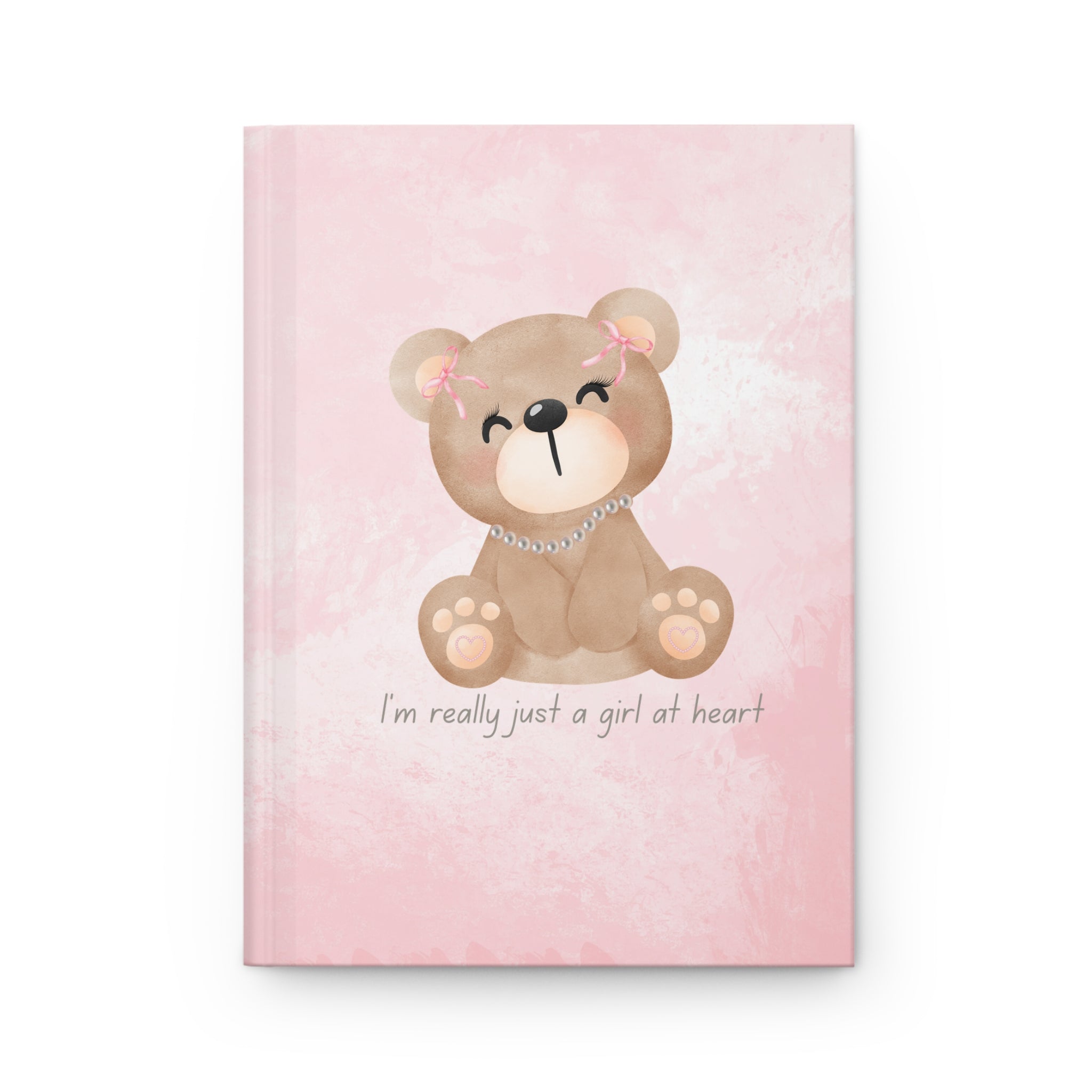 Pink Journal - Cute Bear journal