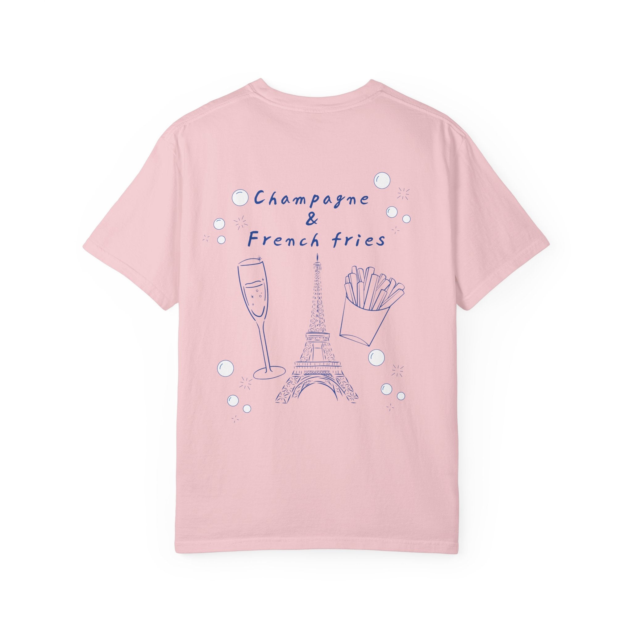 Champagne & French Fries T-Shirt | Paris Lovers
