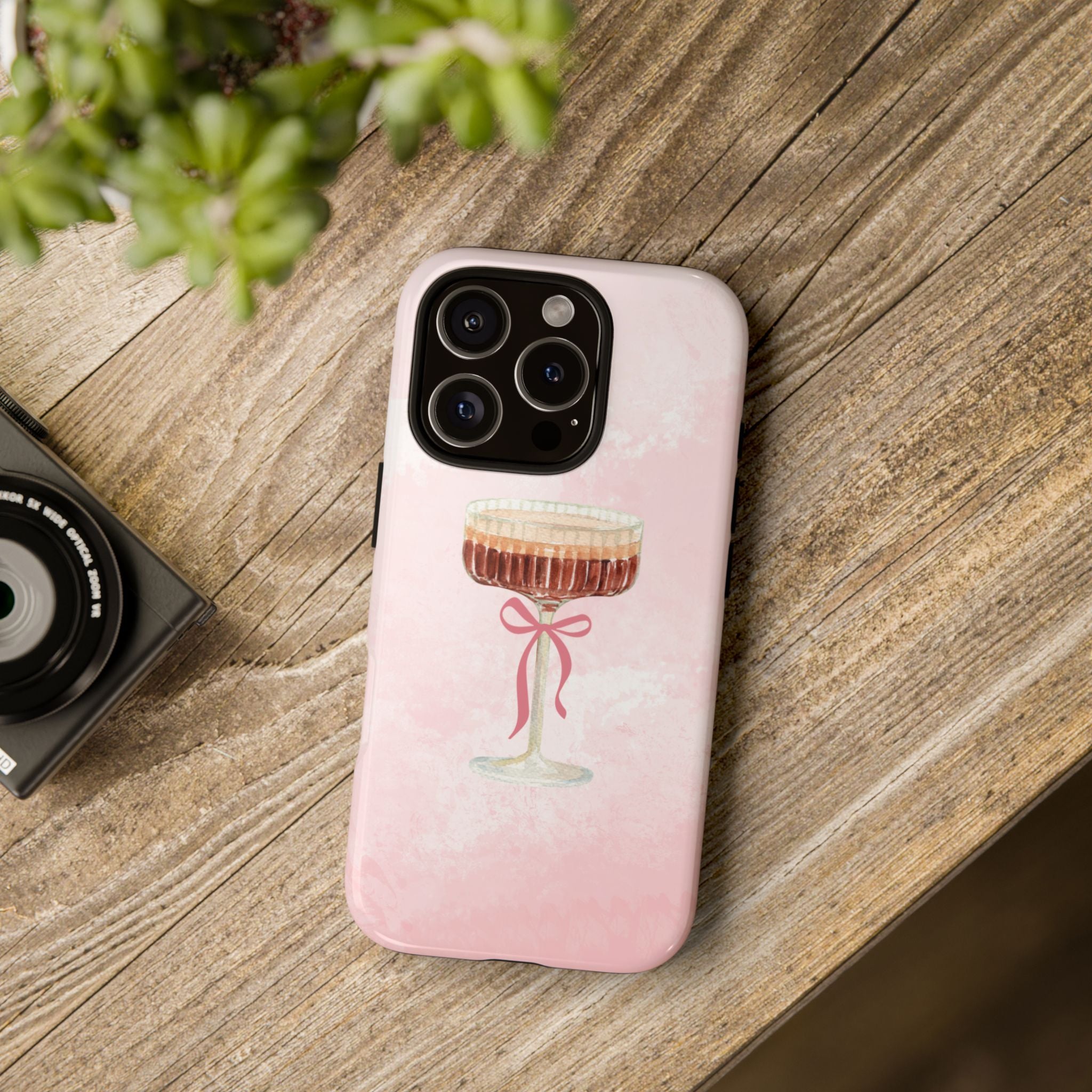 Pink Cocktail Phone Case
