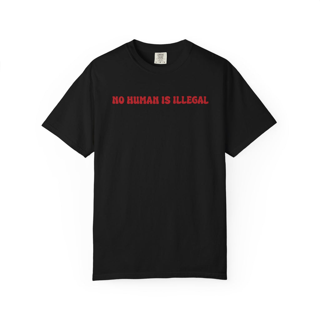 Abolish Ice - No Human is illegal - Unisex Tee