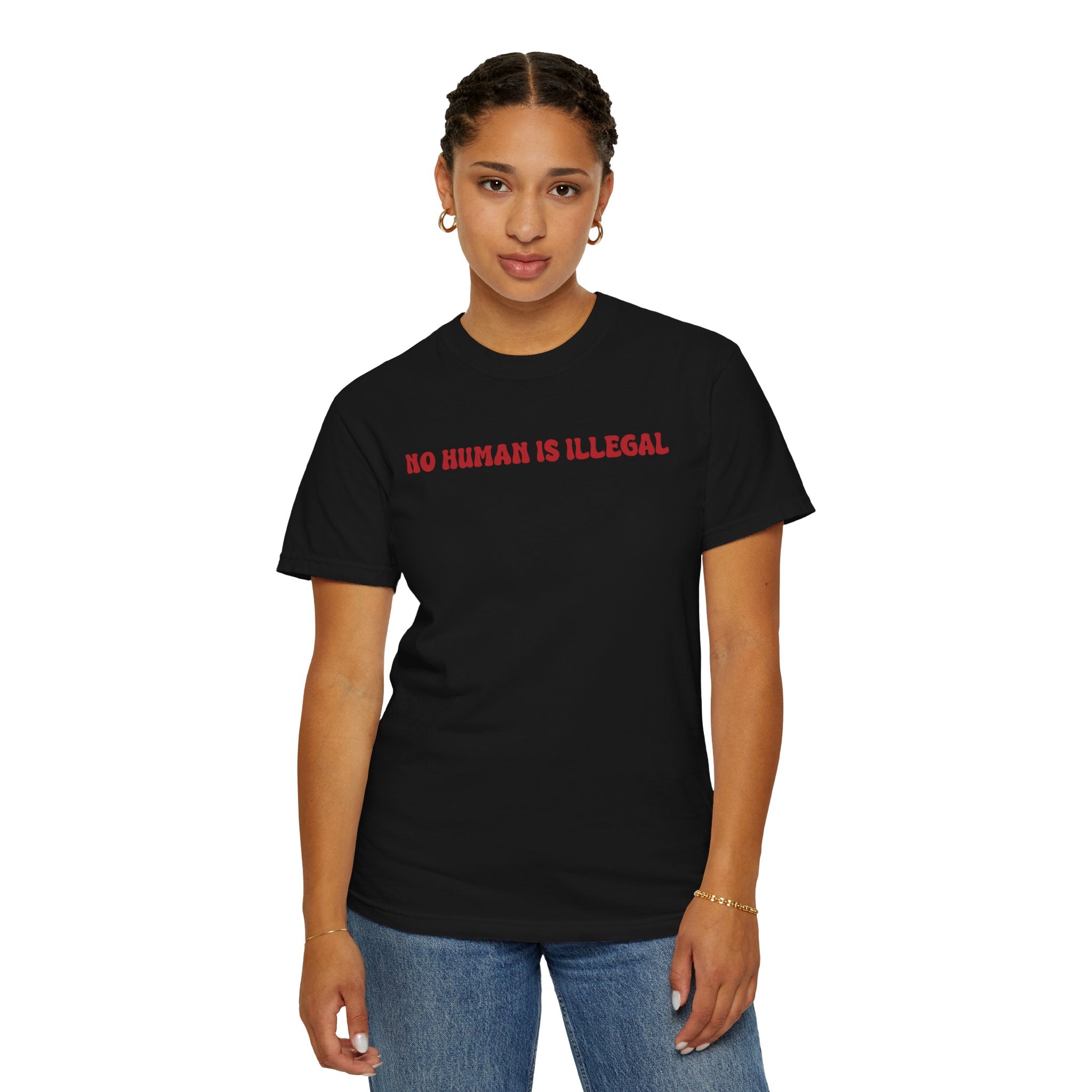 Abolish Ice - No Human is illegal - Unisex Tee