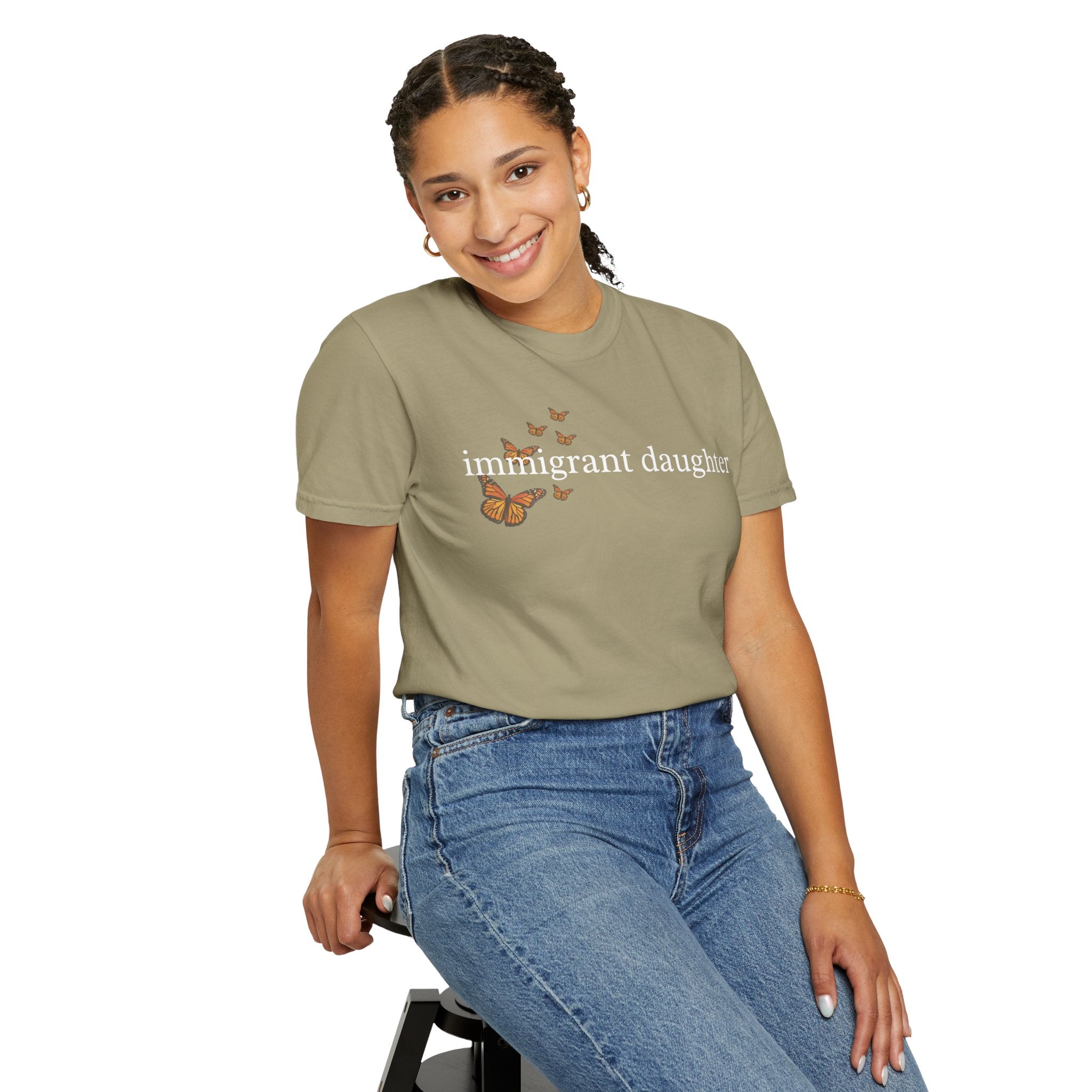 Immigrant Daughter T-Shirt - Unisex Garment-Dyed Tee