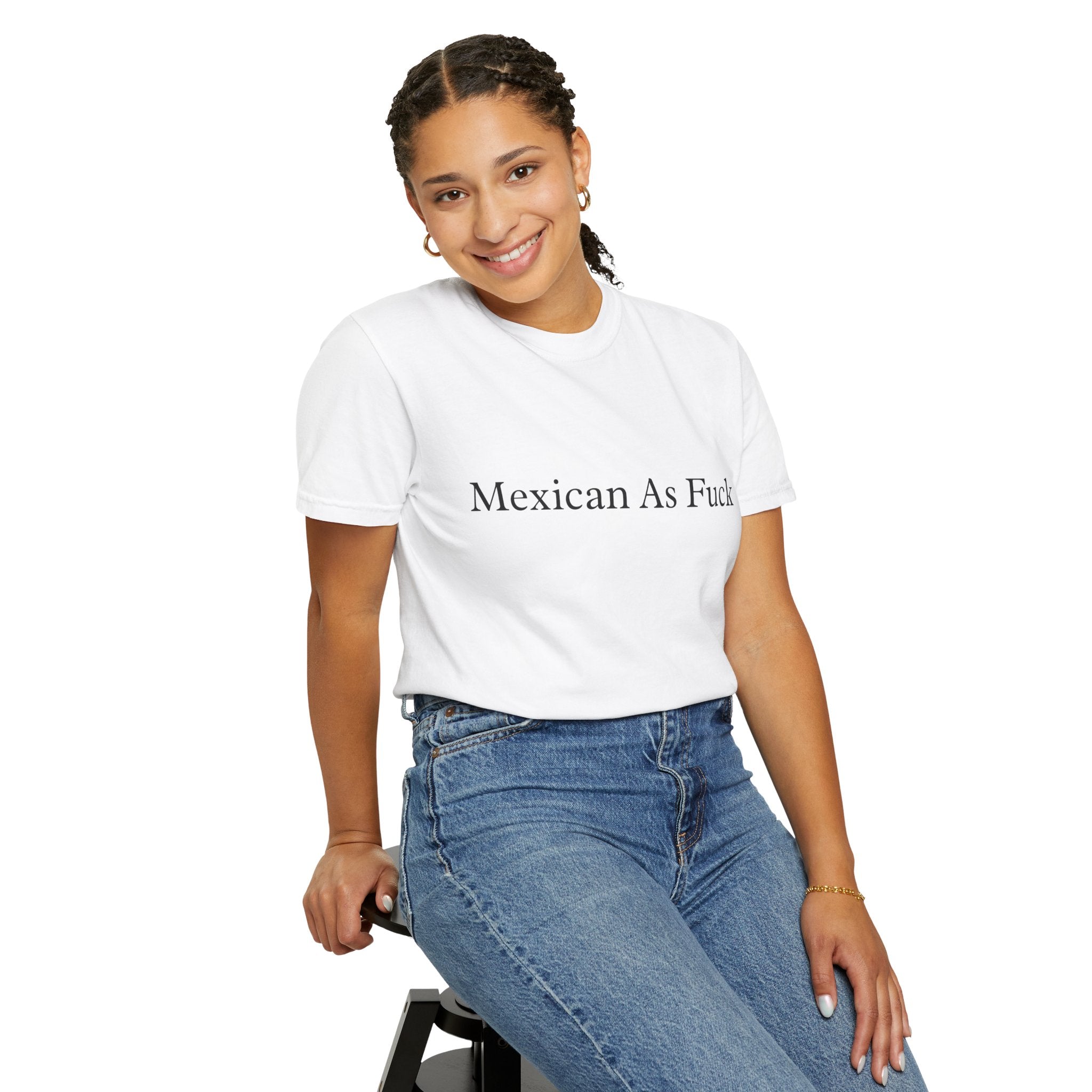 Mexican Pride Garment - Dyed T-shirt, Casual Tee - Statement Shirt