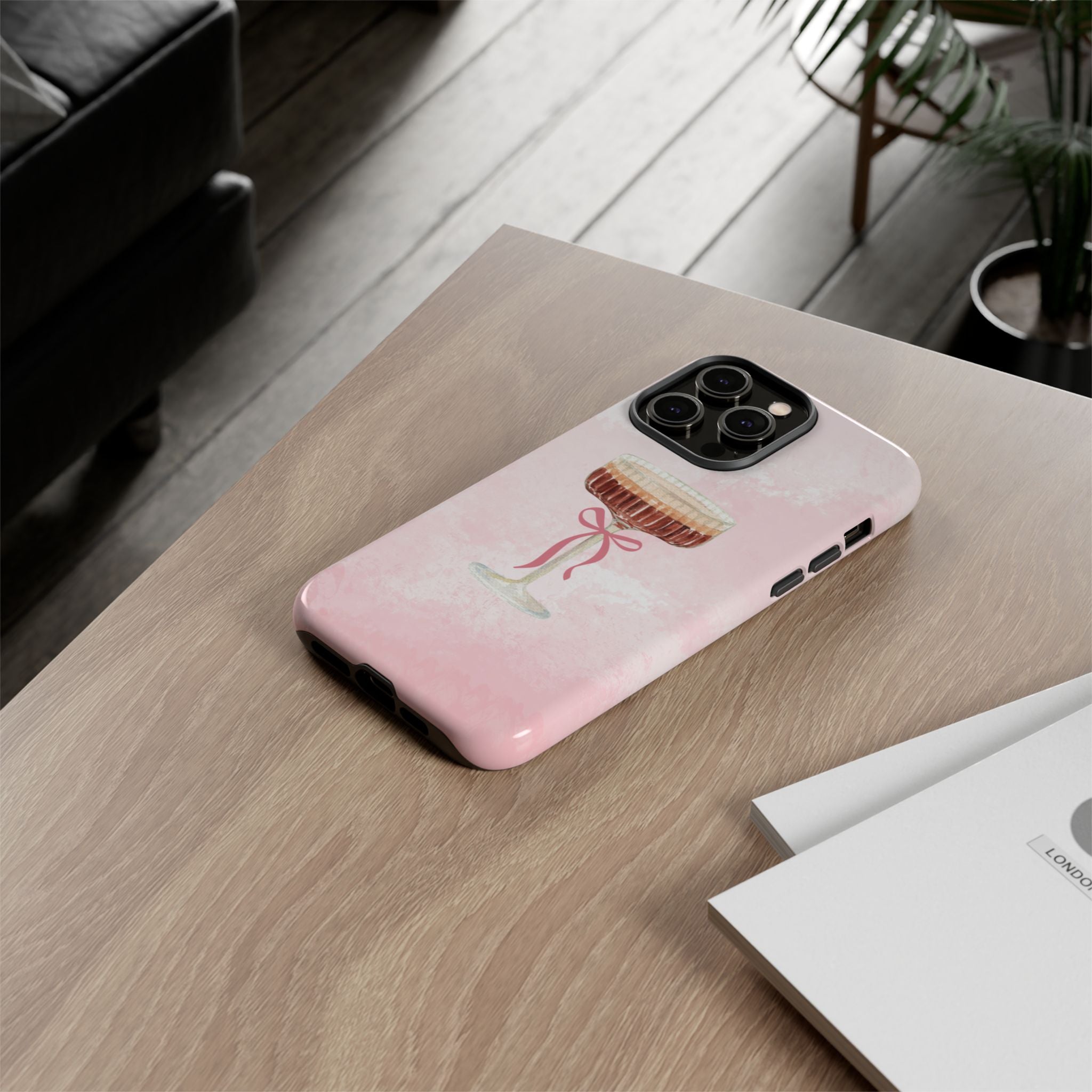 Pink Cocktail Phone Case