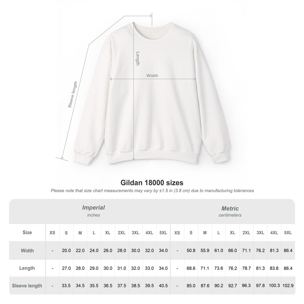 chinga la migra - Unisex Heavy Blend™ Crewneck Sweatshirt