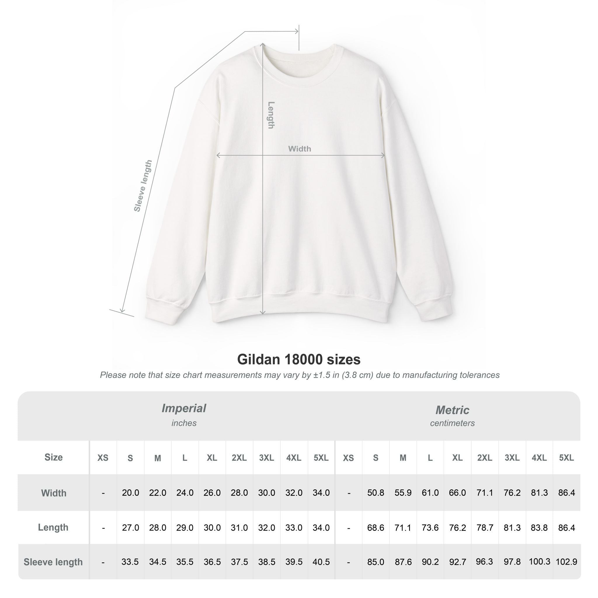 chinga la migra - Unisex Heavy Blend™ Crewneck Sweatshirt