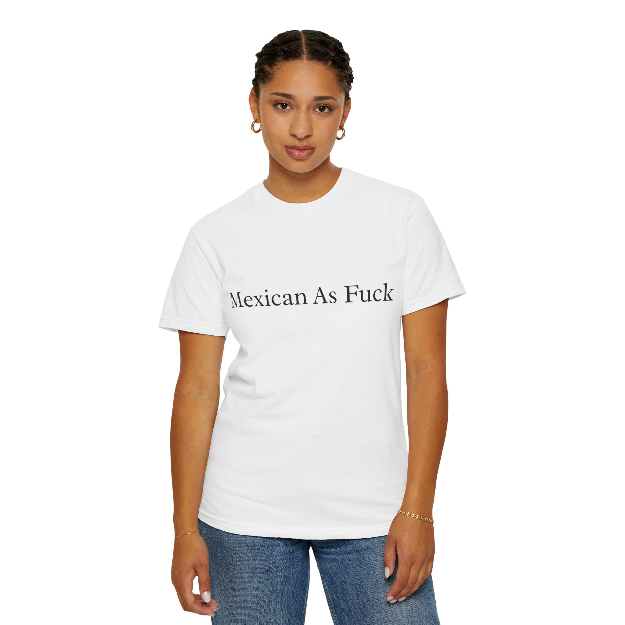 Mexican Pride Garment - Dyed T-shirt, Casual Tee - Statement Shirt