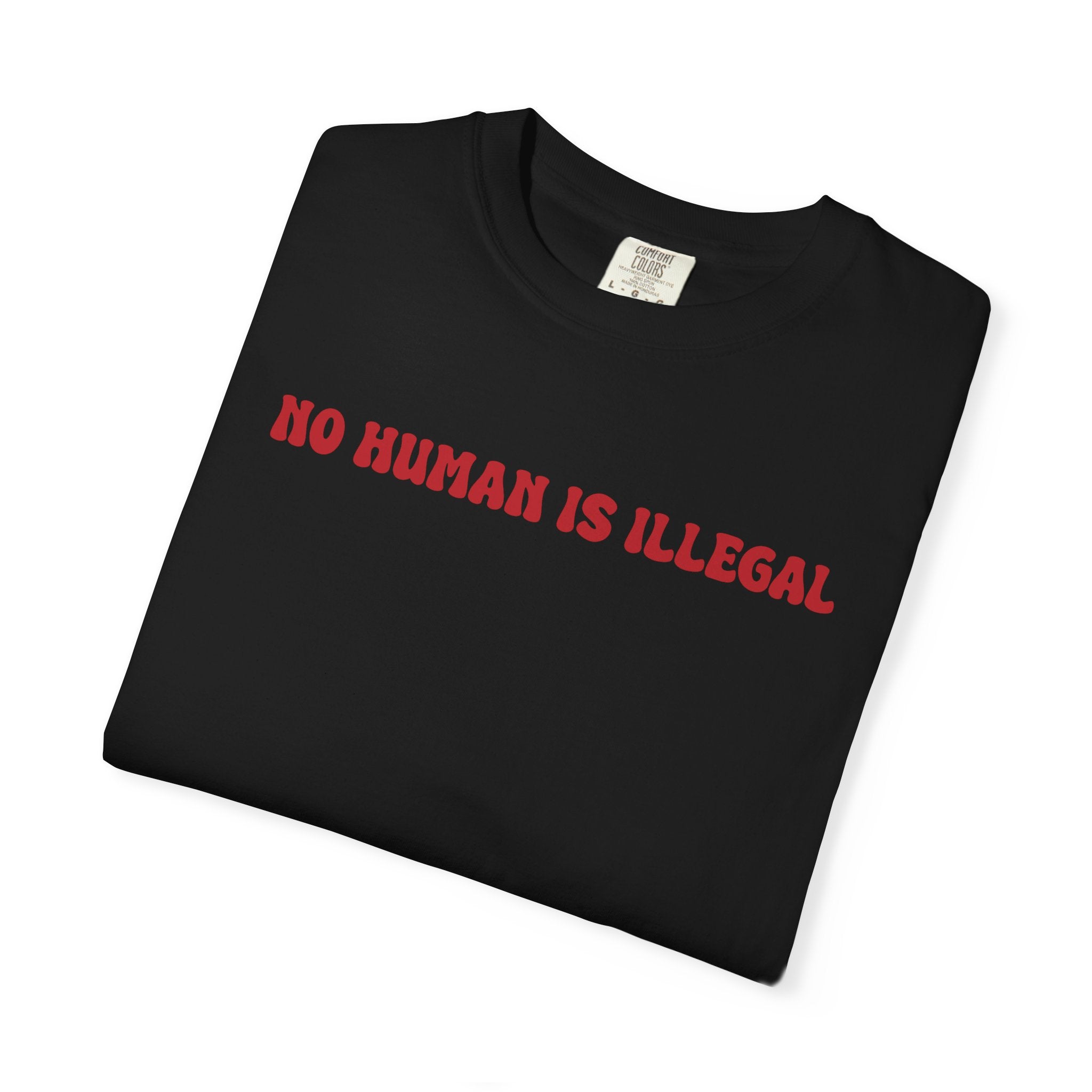 Abolish Ice - No Human is illegal - Unisex Tee
