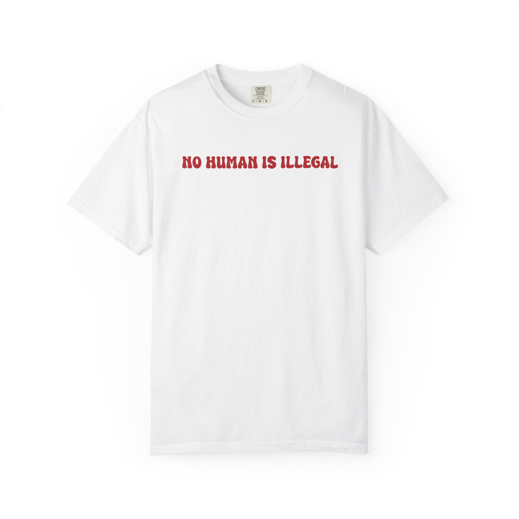 Abolish Ice - No Human is illegal - Unisex Tee