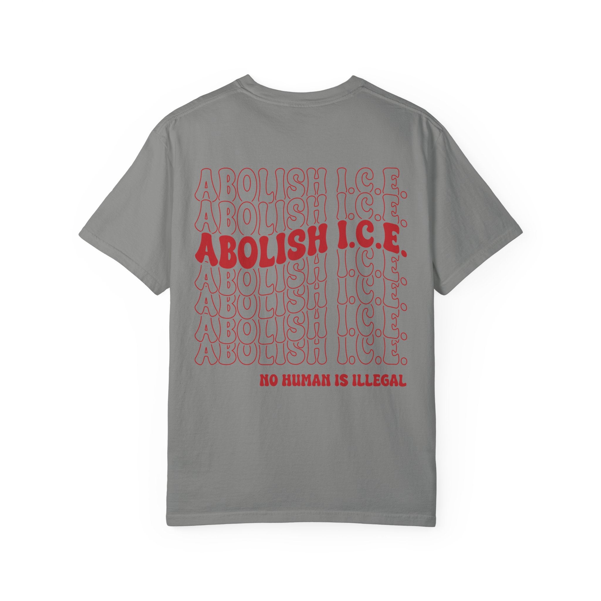 Abolish Ice - No Human is illegal - Unisex Tee