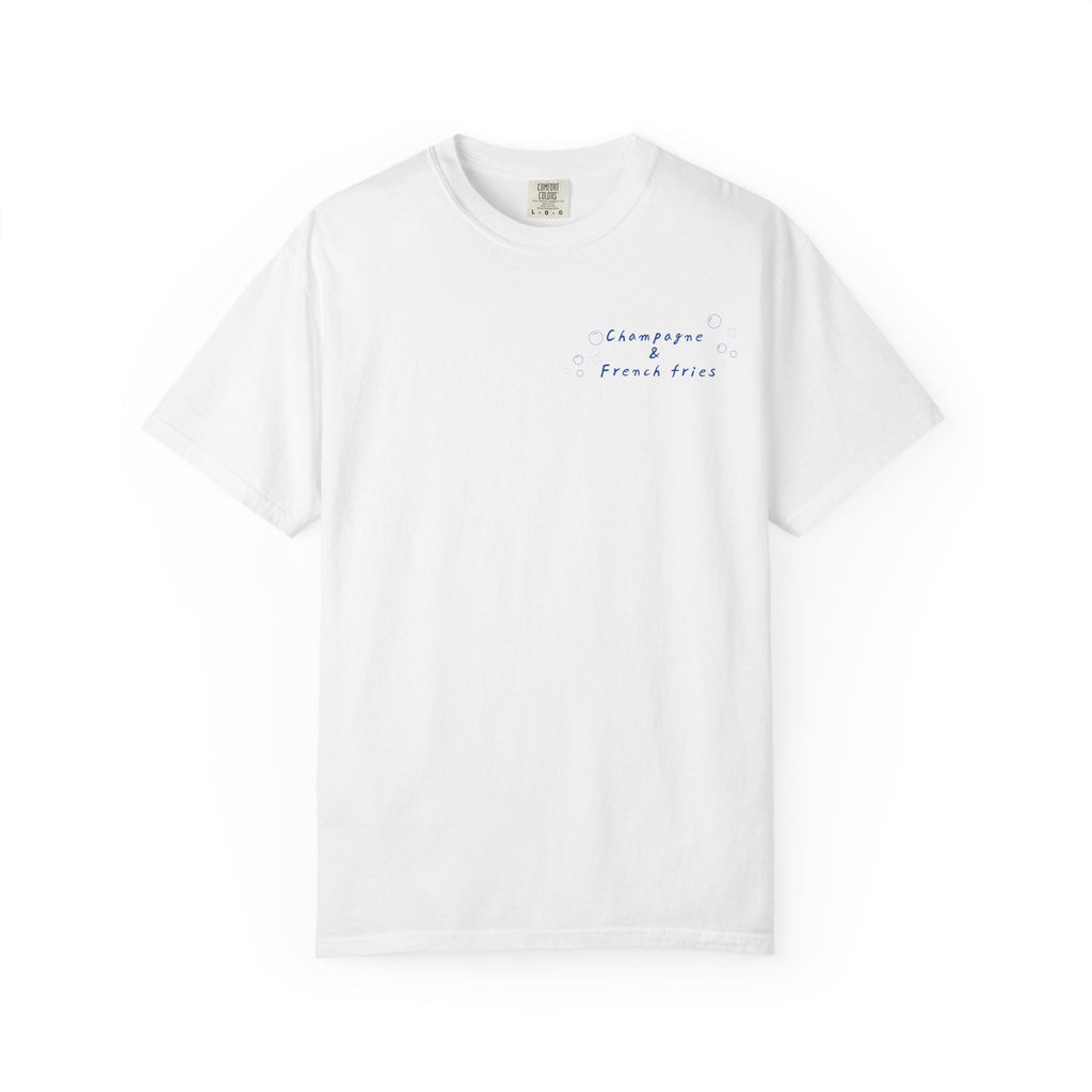 Champagne & French Fries T-Shirt | Paris Lovers