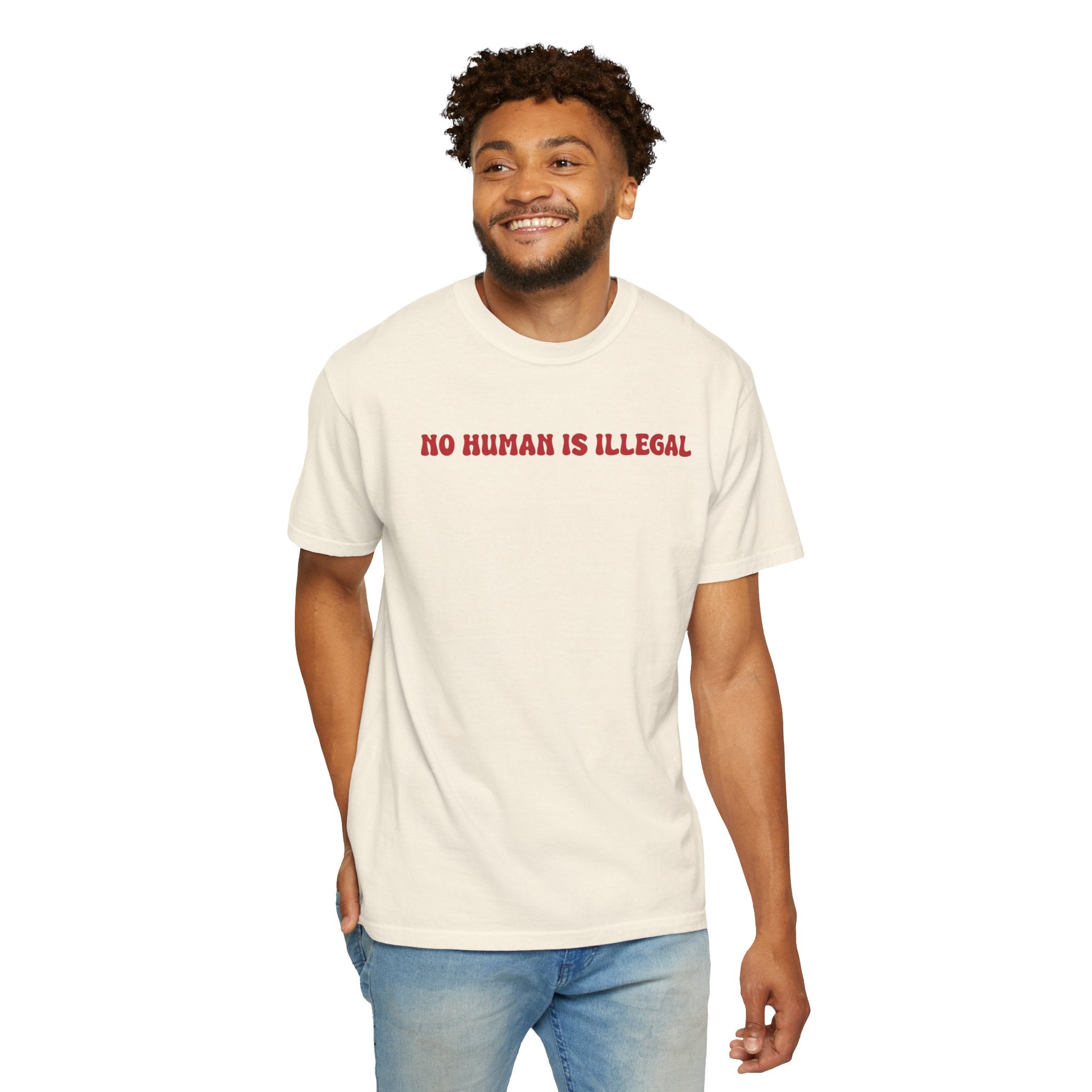 Abolish Ice - No Human is illegal - Unisex Tee