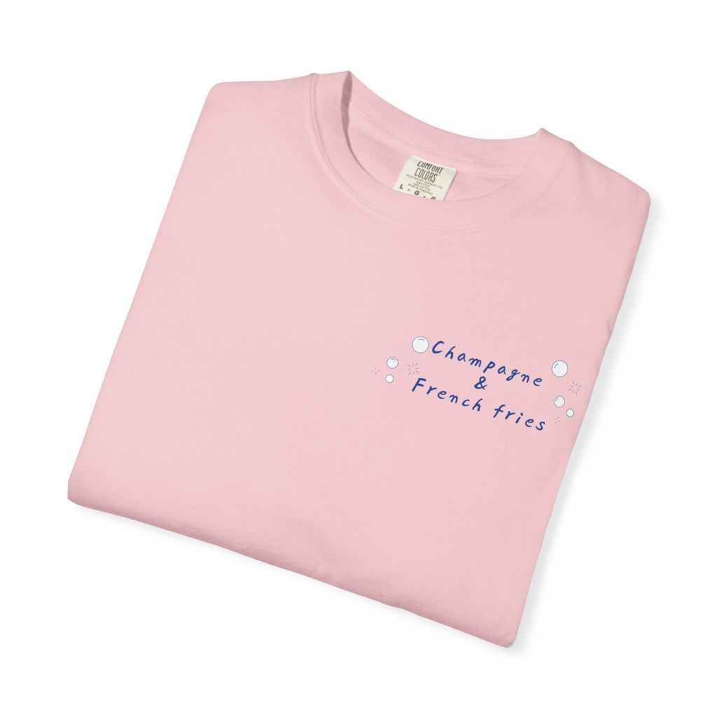 Champagne & French Fries T-Shirt | Paris Lovers