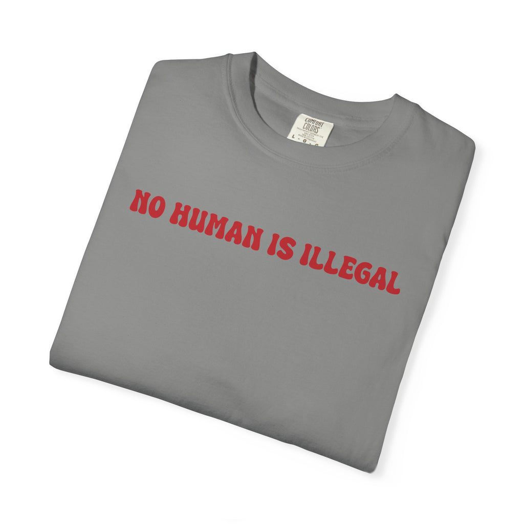 Abolish Ice - No Human is illegal - Unisex Tee