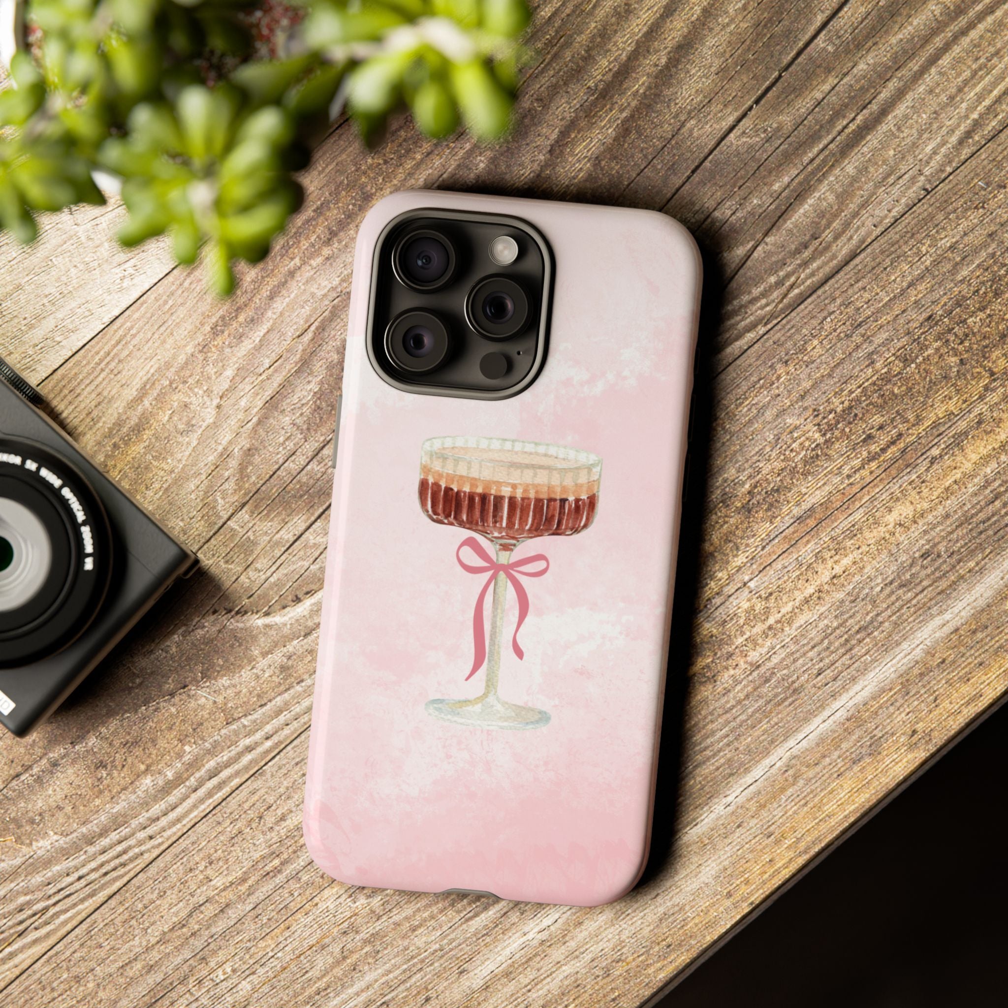Pink Cocktail Phone Case