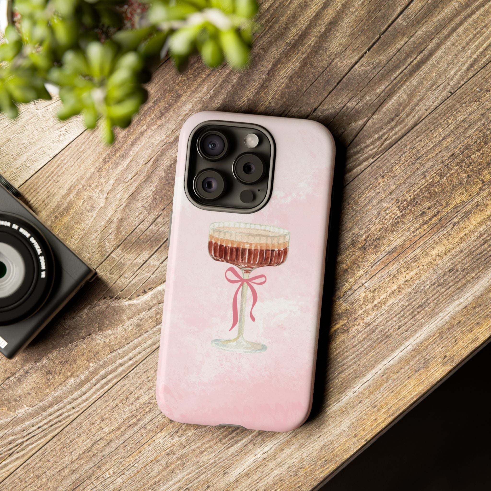 Pink Cocktail Phone Case